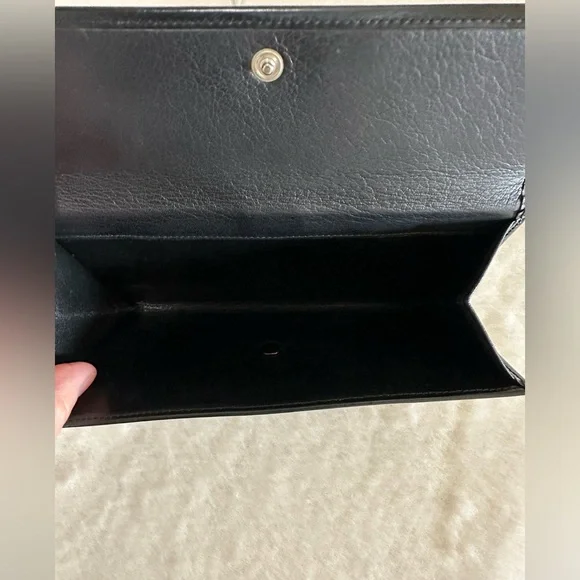 EUC Loewe Anagram Black Leather Wallet - Picture 9 of 9